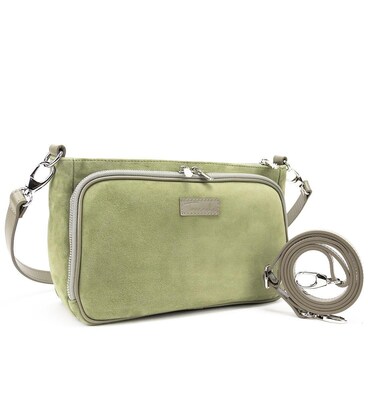 Замшевое женское кроссбоди Tavinchi CH-001KH-Y фото, картинка, изображение