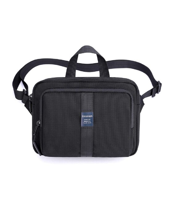 Мужская небольшая текстильная сумка Confident AT08-825A фото, картинка, изображение