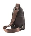 Шкіряний чоловічий коричневий слінг через плече Tavinchi TV-SM8-830C картинка, зображення, фото