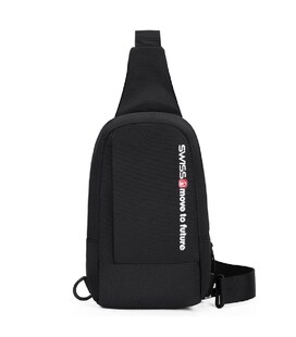 Текстильная мужская сумка через плечо Confident AT09-T-24006A фото, картинка, изображение