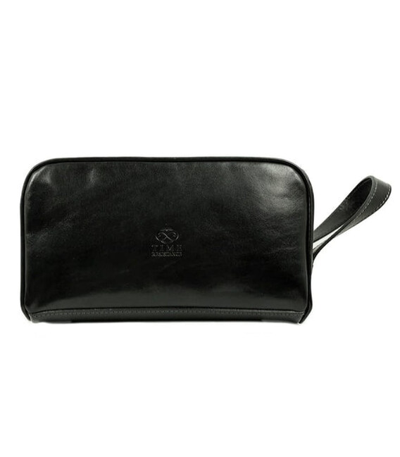 Шкіряна косметичка - All the Kings Men - Чорний колір - Time Resistance 5228201 фото, картинка, изображение