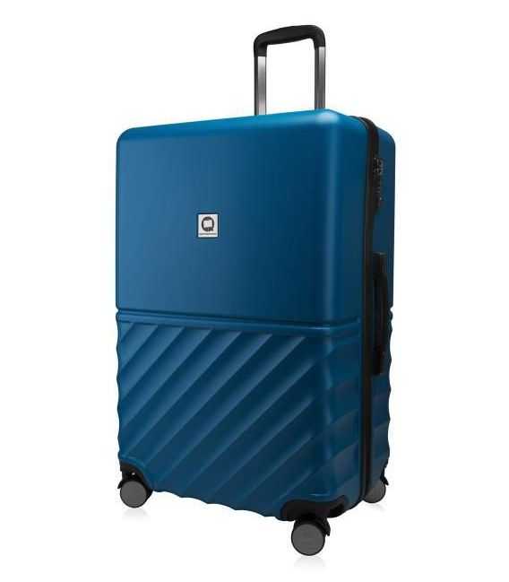 Чемодан Boxi большой L синий фото, картинка, изображение