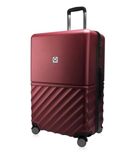Чемодан Boxi большой L бордовый фото, картинка, изображение