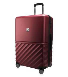 Чемодан Boxi большой L бордовый