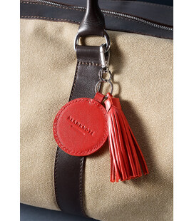 Брелок-подвеска с зеркальцем 1.0 красная фото, картинка, изображение