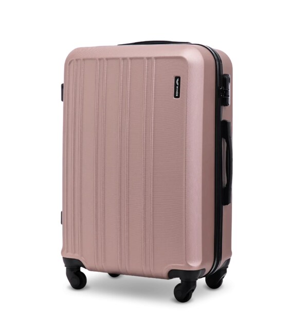 Валіза Wings HRR01 середня M рожеве золото - картинка, зображення, фото валізи