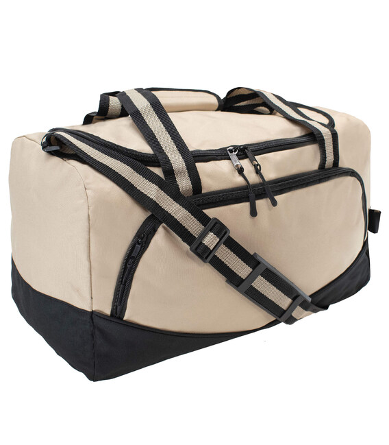 Сумка дорожная Semi Line 29 Beige/Black (A3026-7) фото, картинка, изображение