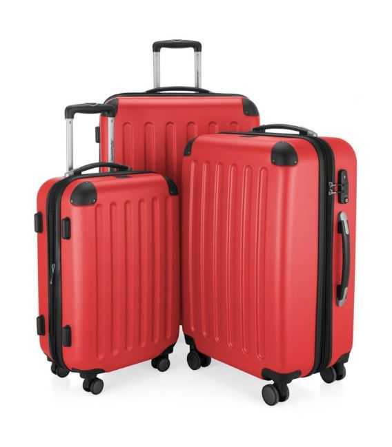 Набір Валіз Hauptstadtkoffer Spree червоний - картинка, зображення, фото валізи