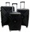 Комплект Чемоданов 3 в 1 Madisson 53103 3 в 1 черный фото, картинка, изображение