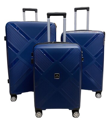 Набір Валіз 3 в 1 Madisson 53103 синій картинка, зображення, фото