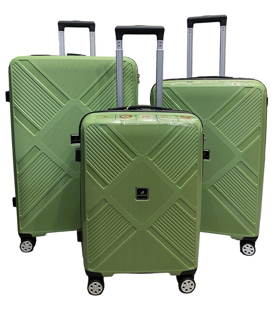 Комплект Чемоданов 3 в 1 Madisson 53103 3 в 1 зеленый фото, картинка, изображение