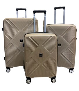 Комплект Чемоданов 3 в 1 Madisson 53103 3 в 1 шампань