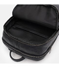 Чоловічий шкіряний рюкзак Keizer K19019a-black картинка, зображення, фото