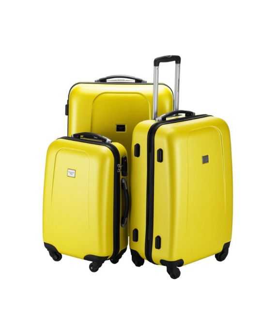 Набор Чемоданов Hauptstadtkoffer Wedding желтый фото, картинка, изображение