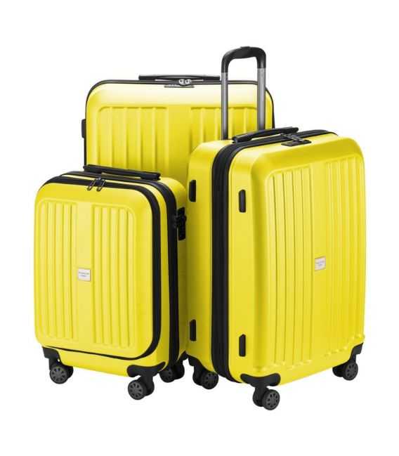 Набор Чемоданов Hauptstadtkoffer X-Berg желтый фото, картинка, изображение