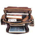 Сумка-планшет чоловіча через плече, крос-боді, кінська шкіра JD7055R картинка, зображення, фото