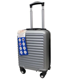 Чемодан Easy Move 005 XS 40x30x20 серебристый фото, картинка, изображение