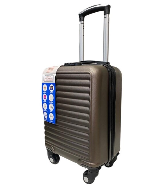 Валіза Easy Move 005 XS 40x30x20 коричнева - картинка, зображення, фото валізи