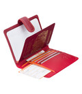 Шкіряна обкладинка для паспорта Visconti RB75 Sumba (Red Multi) картинка, зображення, фото