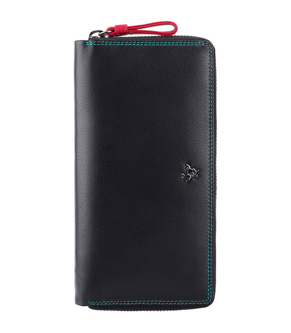 Кошелек женский Visconti SP33 Iris c RFID (Black Multi) фото, картинка, изображение