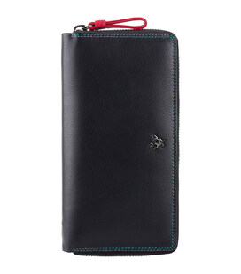 Кошелек женский Visconti SP33 Iris c RFID (Black Multi) фото, картинка, изображение