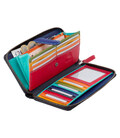 Кошелек женский Visconti SP33 Iris c RFID (Black Multi) фото, картинка, изображение
