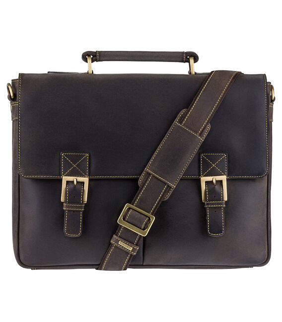 Портфель чоловічий Visconti 18716 Berlin (Oil Brown) картинка, зображення, фото