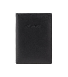 Кожаная обложка для паспорта Visconti 2201 Polo (Black)