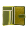 Кожаная обложка для паспорта Visconti RB75 Sumba (Lime Multi) фото, картинка, изображение