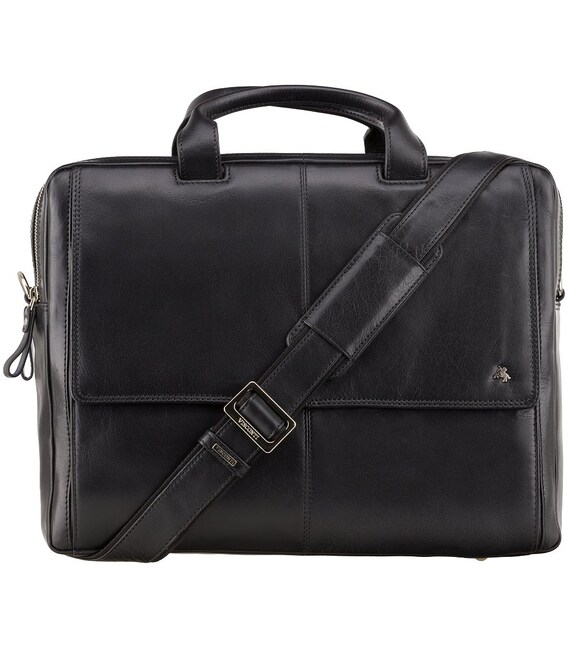 Сумка чоловіча для ноутбука Visconti ML24 Anderson 15 (Black) картинка, зображення, фото