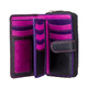 Гаманець жіночий Visconti R13 Carmelo c RFID (Black Berry) картинка, зображення, фото