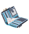 Кошелек женский Visconti RB100 Bermuda c RFID (Blue Multi) фото, картинка, изображение