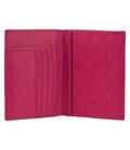 Кожаная обложка для паспорта Visconti 2201 Polo (Fuchsia) фото, картинка, изображение