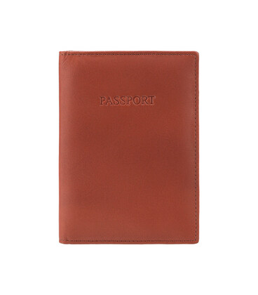 Шкіряна обкладинка для паспорта Visconti 2201 Polo (Brown) картинка, зображення, фото