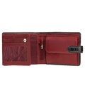 Гаманець чоловічий Visconti TR35 Atlantis c RFID (Black Red) картинка, зображення, фото