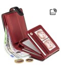 Кошелек мужской Visconti TR35 Atlantis c RFID (Black Red) фото, картинка, изображение