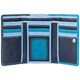 Кошелек женский Visconti RB43 Bora c RFID (Blue Multi) фото