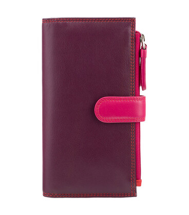 Кошелек женский Visconti RB100 Bermuda c RFID (Plum Multi) фото, картинка, изображение