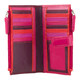 Кошелек женский Visconti RB100 Bermuda c RFID (Plum Multi) фото