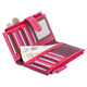 Кошелек женский Visconti RB100 Bermuda c RFID (Plum Multi) фото