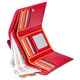 Кошелек женский Visconti RB43 Bora c RFID (Red Multi) фото