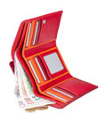 Кошелек женский Visconti RB43 Bora c RFID (Red Multi) фото, картинка, изображение