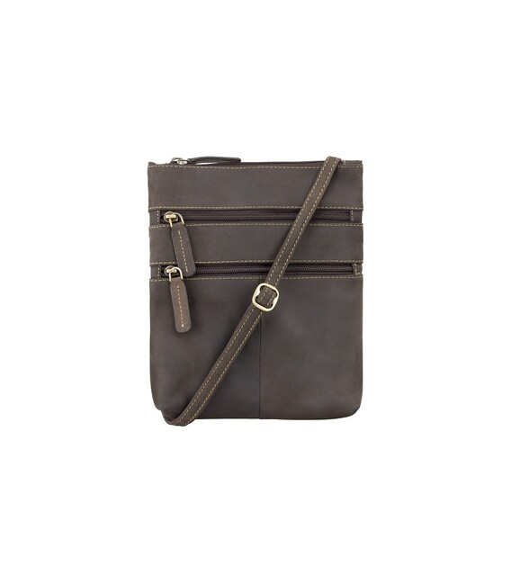 Сумка Visconti 18606 Slim Bag (Oil Brown) фото, картинка, изображение