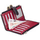 Кошелек женский Visconti CD23 Jade (Black Red) фото