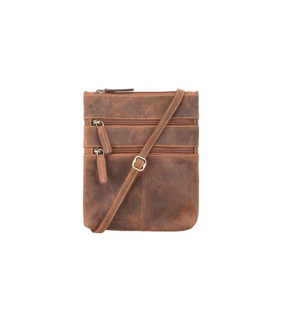 Сумка Visconti 18606 Slim Bag (Oil Tan) фото, картинка, изображение