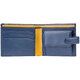 Кошелек мужской Visconti PM100 Vincent c RFID (Blue Mustard) фото