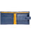 Кошелек мужской Visconti PM100 Vincent c RFID (Blue Mustard) фото, картинка, изображение