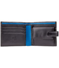 Кошелек мужской Visconti PM100 Vincent c RFID (Black Cobalt) фото, картинка, изображение