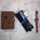 Гаманець чоловічий Visconti PM100 Vincent c RFID (Black Cobalt) картинка, зображення, фото
