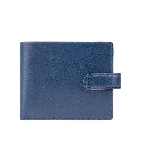 Гаманець чоловічий Visconti PM102 Leonardo c RFID (Blue Mustard) картинка, зображення, фото